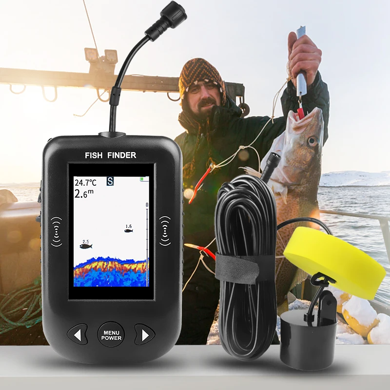 Sonda de Pesca Portátil Erchan - Fish Finder Portable avaliação e preço