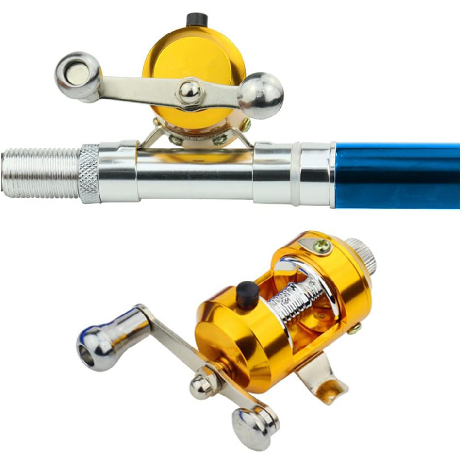 Mini bolso varas de pesca no g - Penn Reel Fierce avaliação e preço